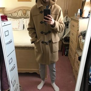 brooks brothers mens duffle coat
